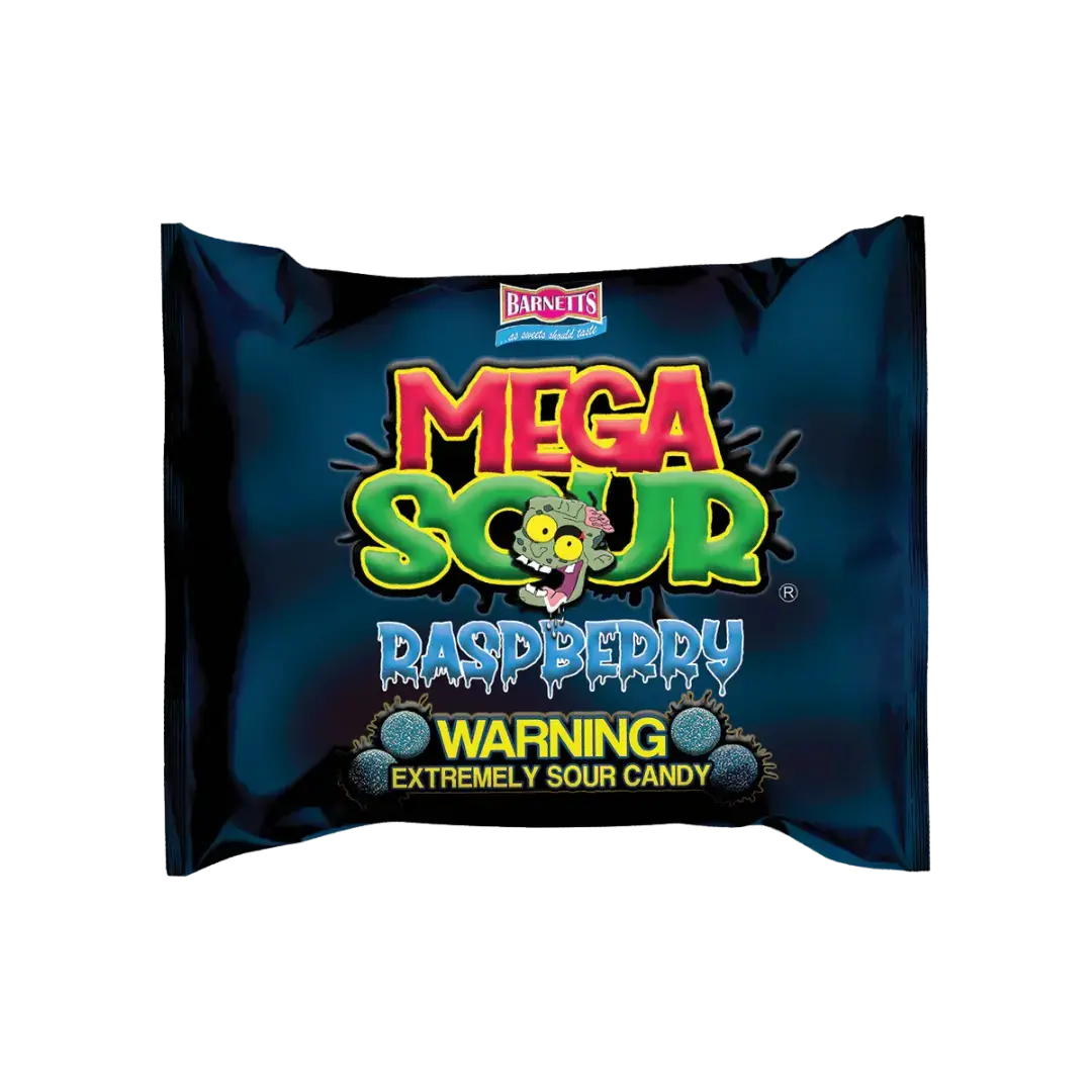 Barnetts Sweets | Mega Sour - Raspberry Shack à Sauce