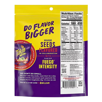 BiGS | Sunflower Seeds - Takis Fuego SHACK à SAUCE