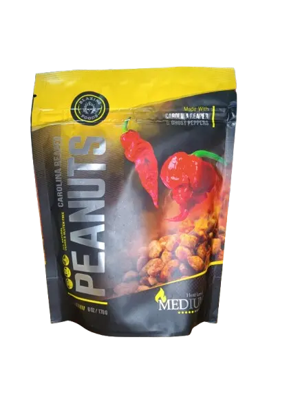 Blazing Foods | Carolina Reaper Peanuts - Médium Blazing Foods