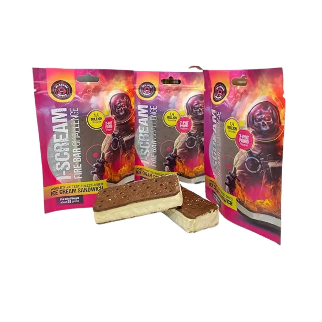 Blazing Foods | I-Scream Firebar - CHALLENGE SHACK à SAUCE