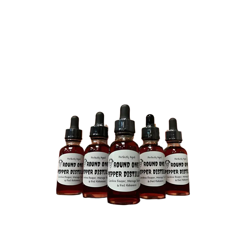 Blazing Foods | ROUND ONE - Distillat de Reaper, Scorpion & Habanero SHACK à SAUCE
