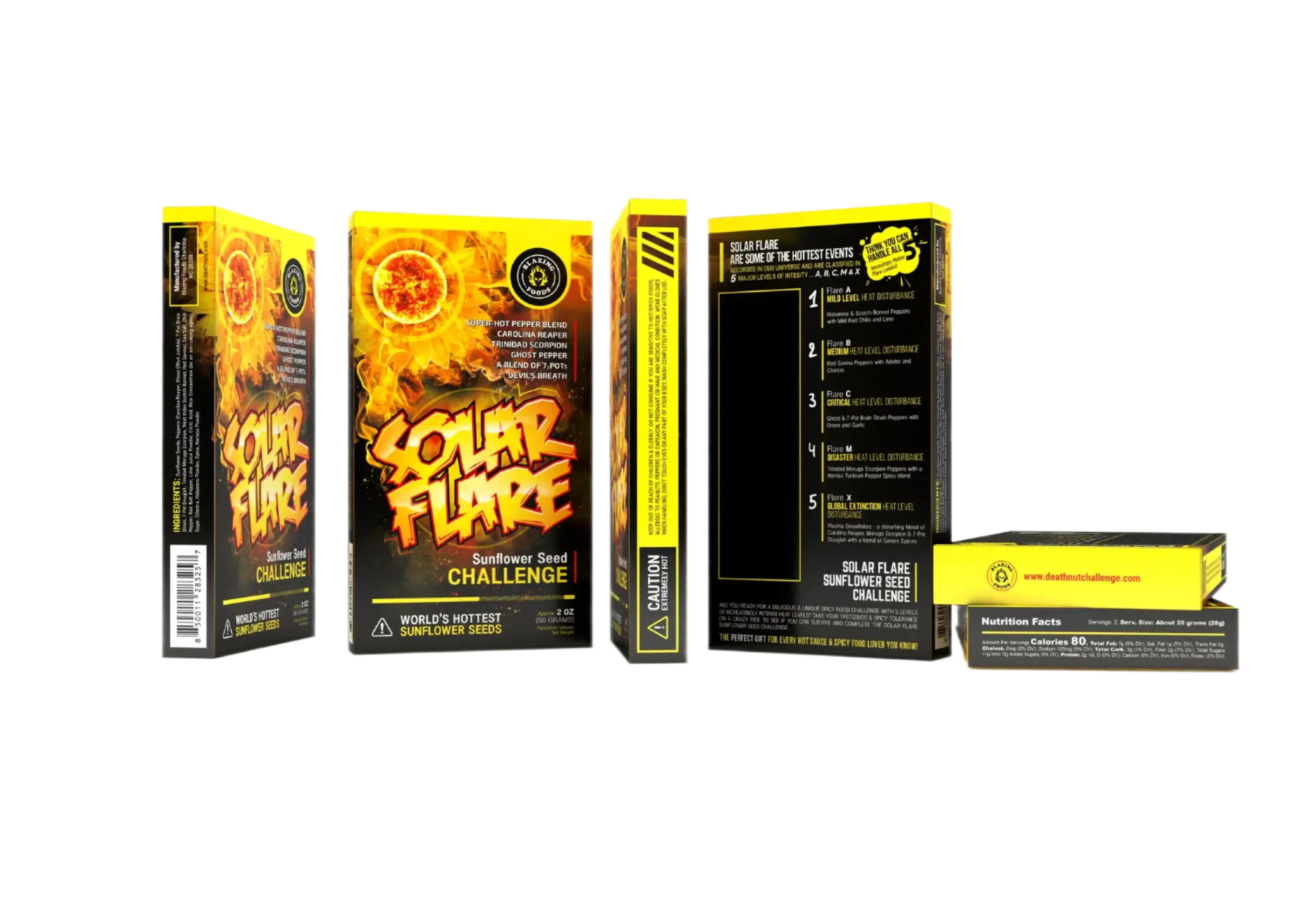 Blazing Foods | Solar Flare - CHALLENGE Blazing Foods