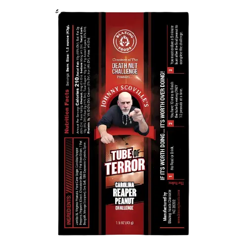 Blazing Foods | Tube of Terror - CHALLENGE SHACK à SAUCE