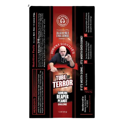 Blazing Foods | Tube of Terror - CHALLENGE SHACK à SAUCE