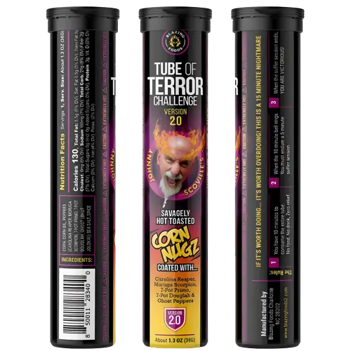 Blazing Foods | Tube of Terror V2 - CHALLENGE Blazing Foods
