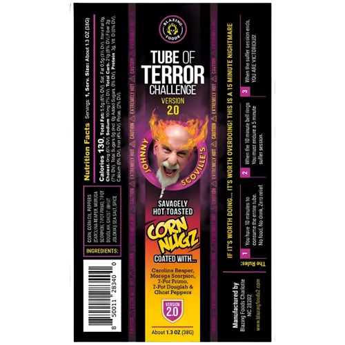 Blazing Foods | Tube of Terror V2 - CHALLENGE Blazing Foods