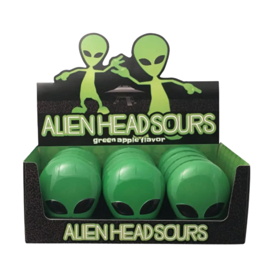 Boston America | Alien Head Sours - Sour Green apple SHACK à SAUCE