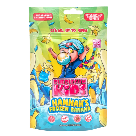 Bubblegum Kids | Hannah' Frozen Banana SHACK à SAUCE