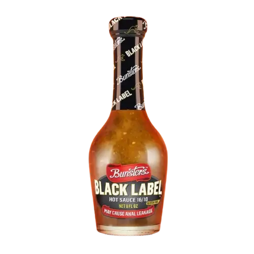 Bunsters | Black Label Hot Sauce SHACK à SAUCE