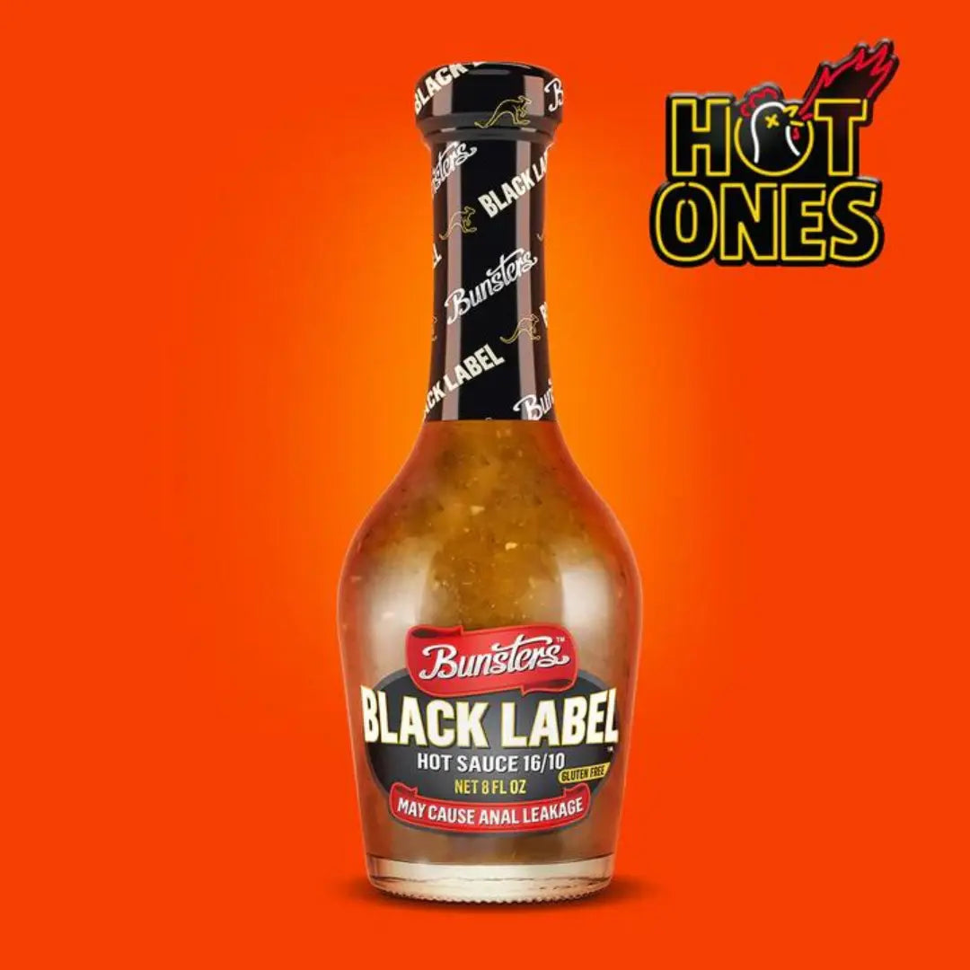 Bunsters | Black Label Hot Sauce SHACK à SAUCE
