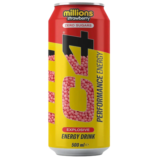 C4 | Energy Drink - Millions Strawberry Shack à Sauce