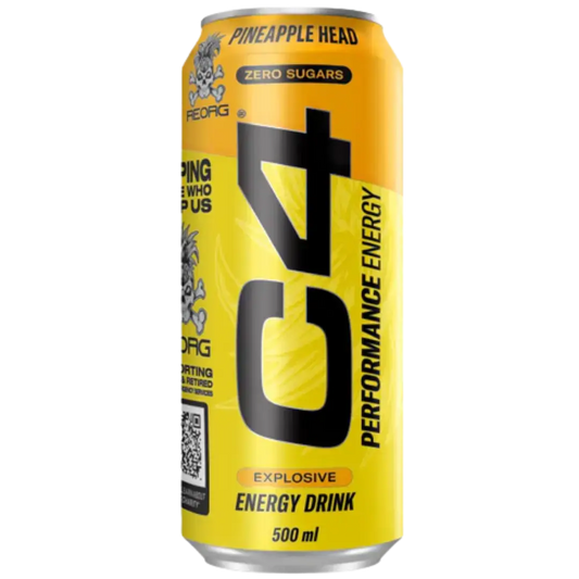 C4 | Energy Drink - Pineapple Head Shack à Sauce