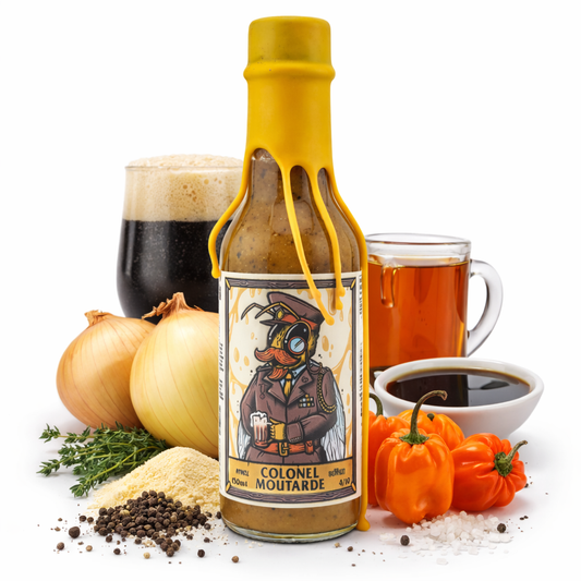 Les Sauces Piquantes MTHell | Colonel Moutarde Shack à Sauce
