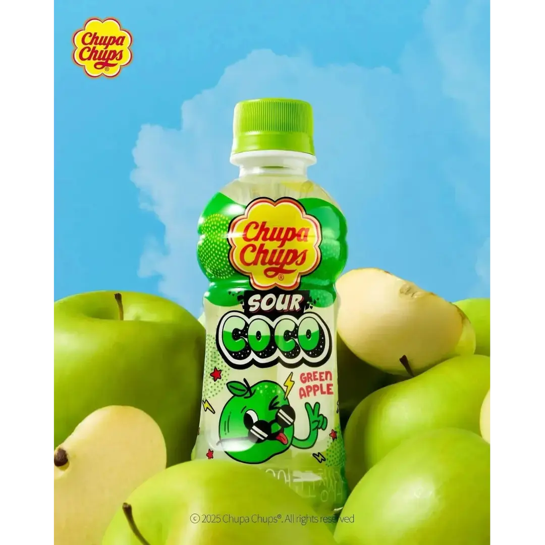 Chupa Chups | Sour Coco Green Apple Shack à Sauce