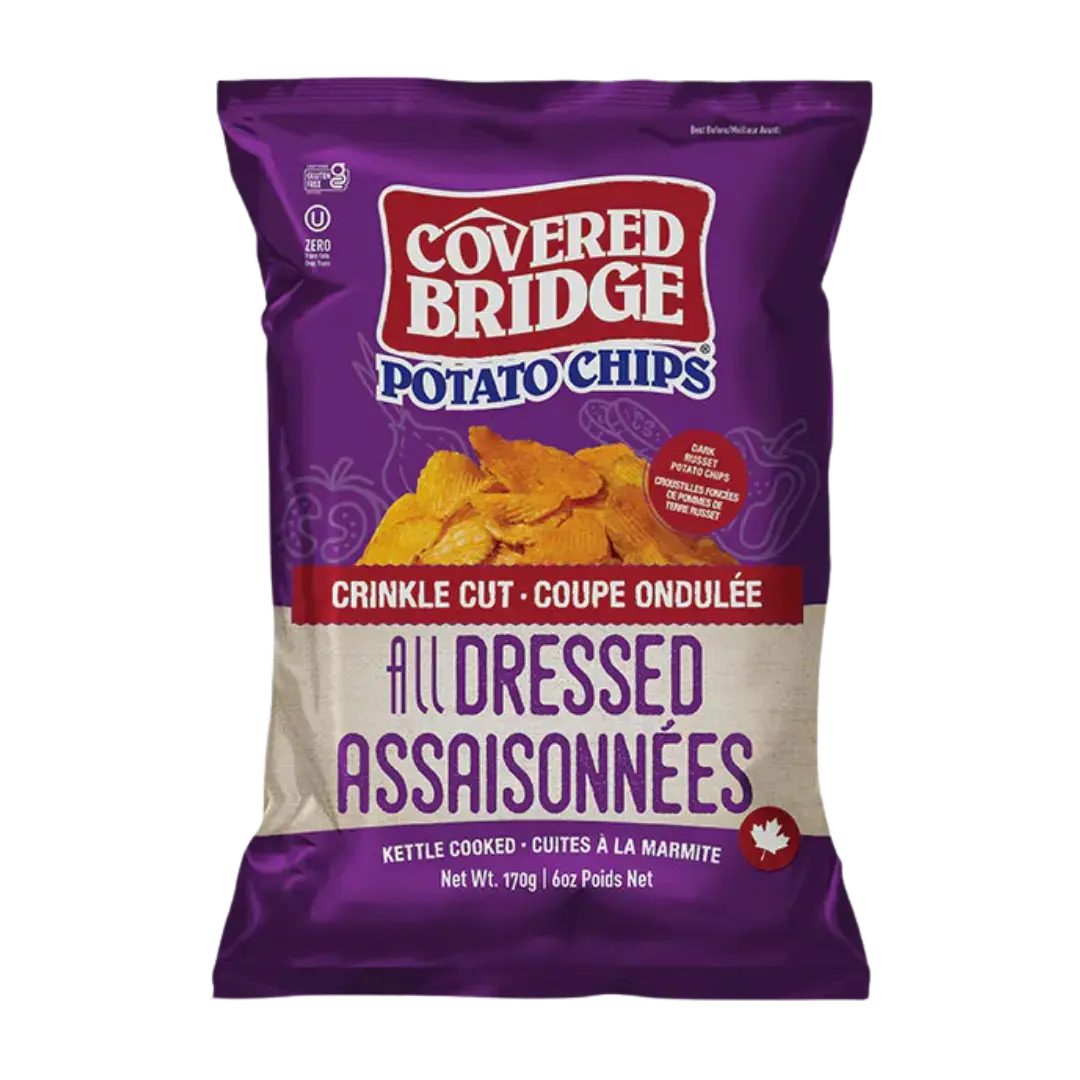Covered Bridge Chips | All Dressed Shack à Sauce