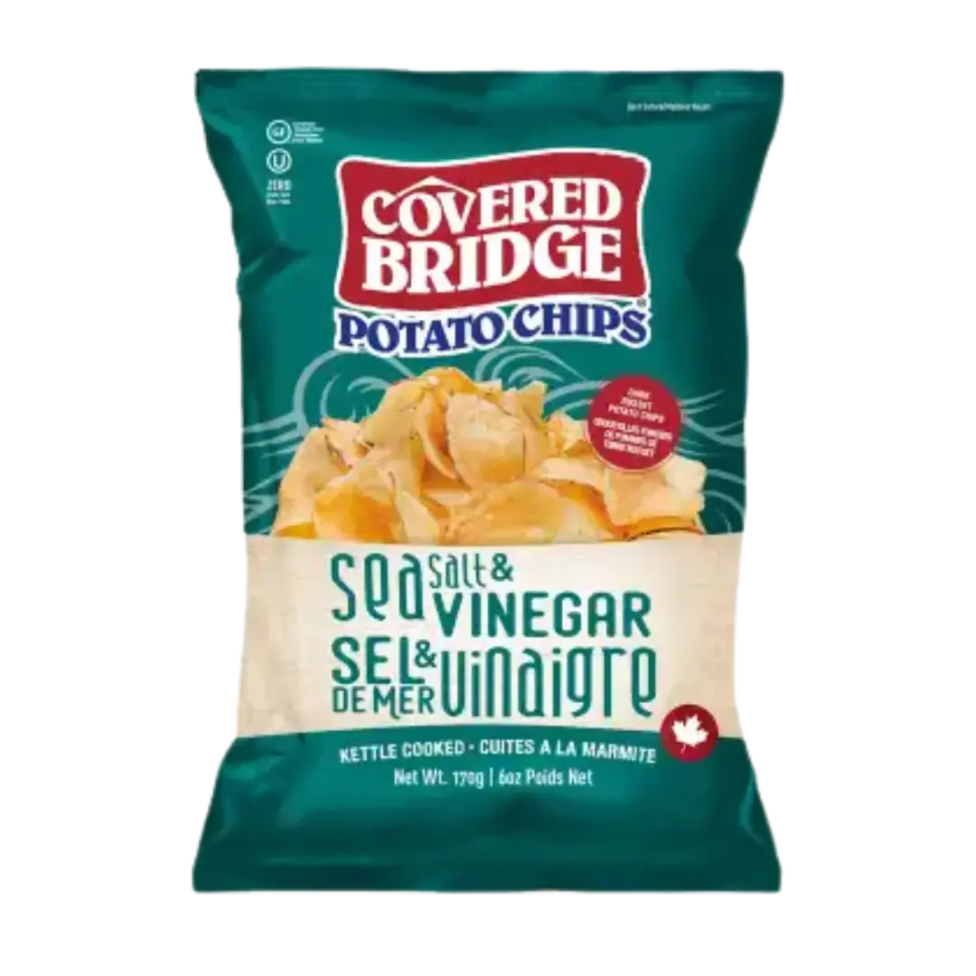Covered Bridge Chips | Sea Salt & Vinegar Shack à Sauce