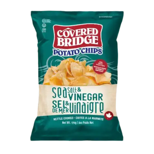Covered Bridge Chips | Sea Salt & Vinegar Shack à Sauce
