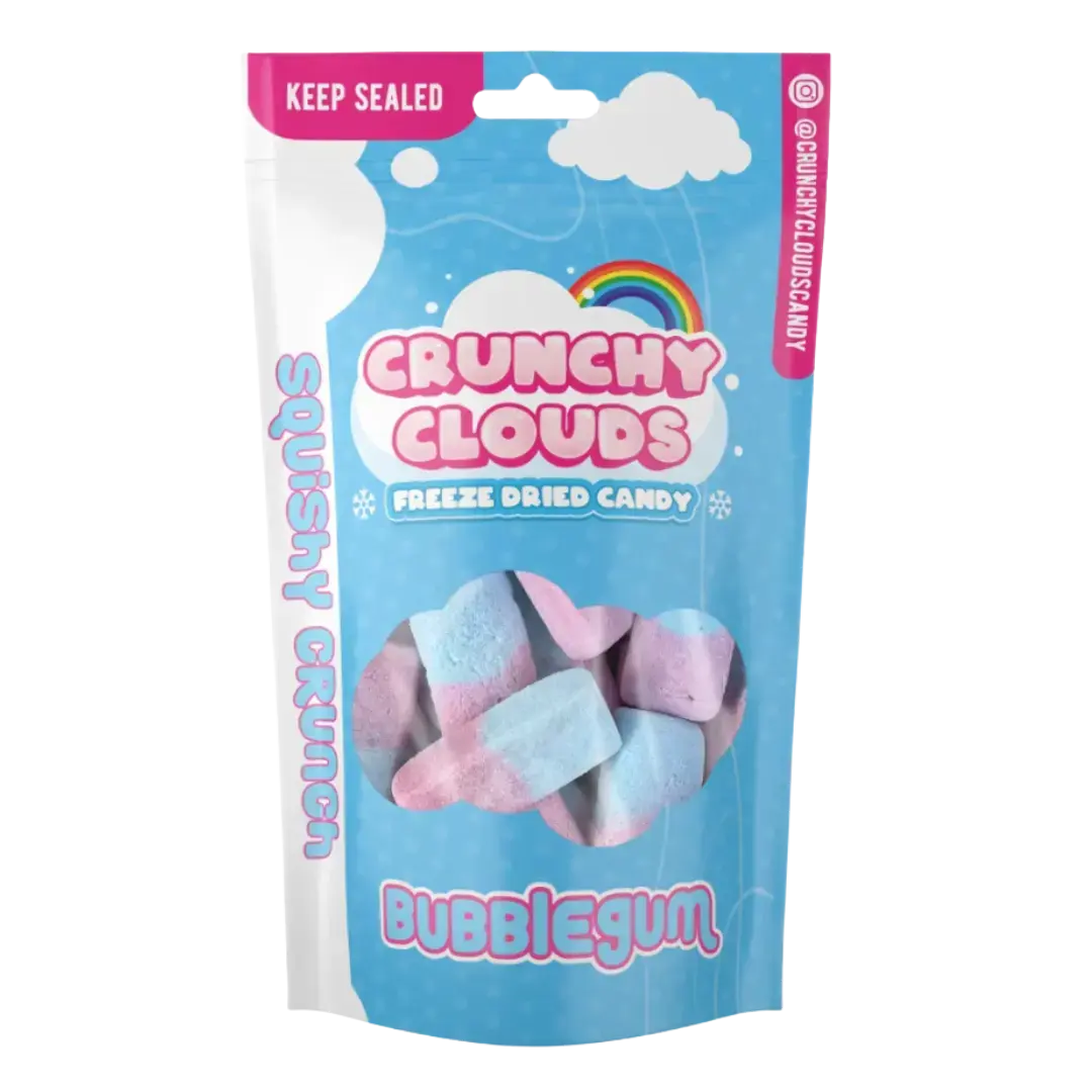 Crunchy Clouds | Freeze Dried Candy - Bubblegum Shack à Sauce