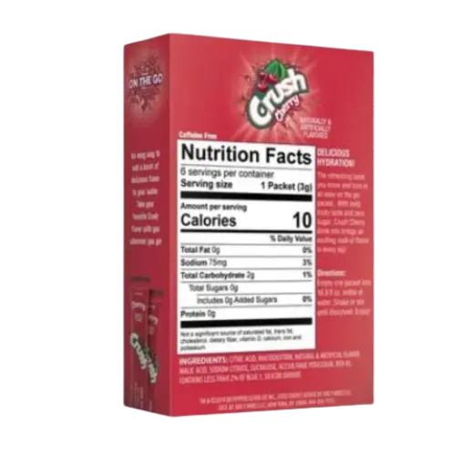 Crush | On The Go - Cherry SHACK à SAUCE