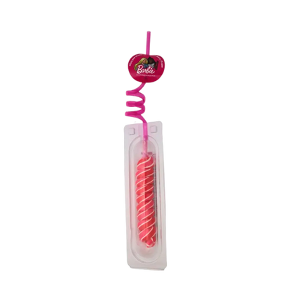 Exclusive Brands | Barbie - Wizzy Pop Straws With Lollipop Exclusive Brands