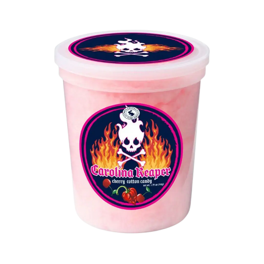 Fairy Tale Cotton Candy | The Daredevil Cotton Candy - Carolina Reaper Shack à Sauce