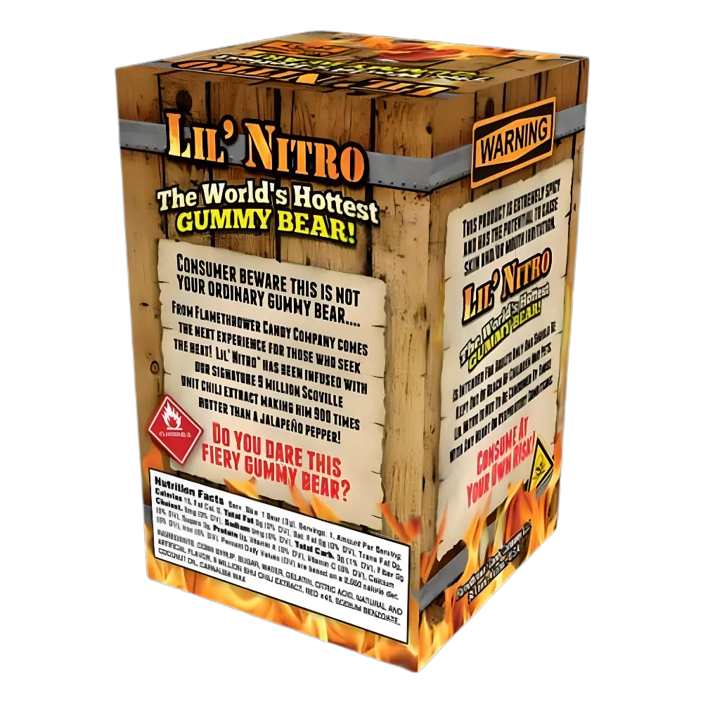Flamethrower Candy | Lil’ Nitro - CHALLENGE Flamethrower Candy