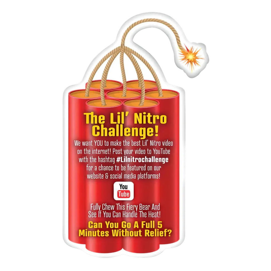 Flamethrower Candy | Lil’ Nitro - CHALLENGE Flamethrower Candy