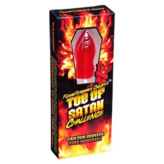 Flamethrower Candy | Toe of Satan 9 million SHU Lollypop - CHALLENGE Flamethrower Candy