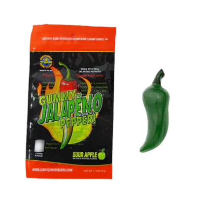 GGB Candies | Gummy Jalapeno Pepper - Sour Apple SHACK à SAUCE