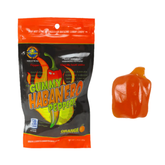 GGB Candies | Gummy Orange Habanero Pepper SHACK à SAUCE