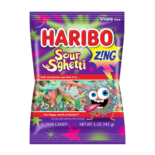, Haribo Sour S'ghetti Shack à Sauce