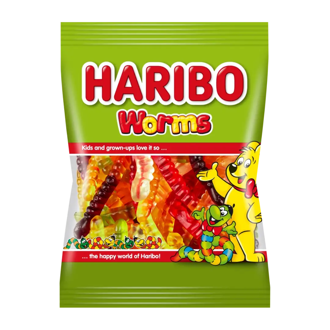 Haribo | Rainbow Worms Shack à Sauce
