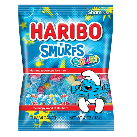 Haribo | Smurfs - Sour SHACK à SAUCE