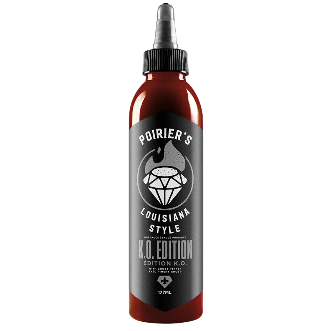 Heartbeat Hot Sauce | Poirier's Louisiana Style - K.O. EDITION Shack à Sauce