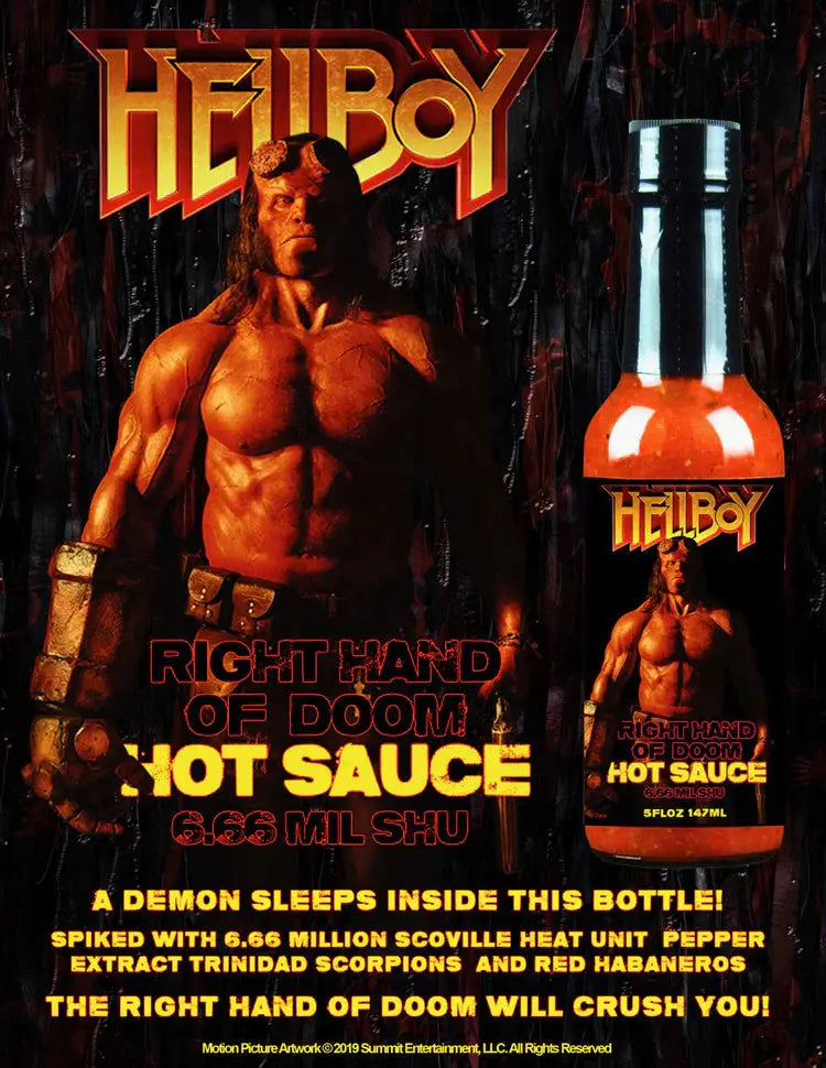 Hellboy Hot Sauce | The Right Hand of Doom SHACK à SAUCE
