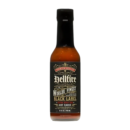 Hellfire Hot Sauce | Black Label Red - Extra Spic SHACK à SAUCE