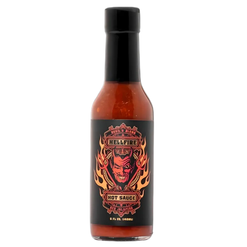 Hellfire Hot Sauce | Devil's Blend Red Jalapeno SHACK à SAUCE