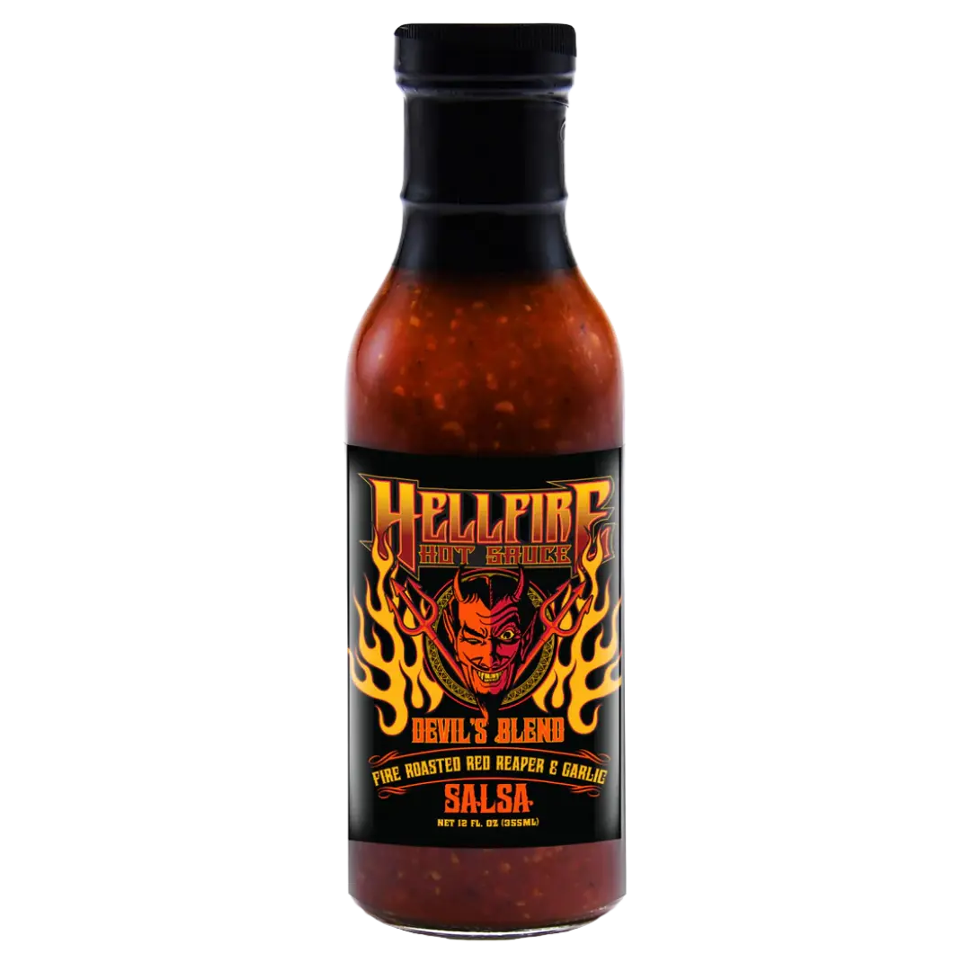 Hellfire Hot Sauce | Devil's Blend Salsa Red Reaper SHACK à SAUCE