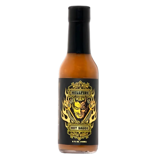 Hellfire Hot Sauce | Devil's Blend Scotch Bonnet SHACK à SAUCE