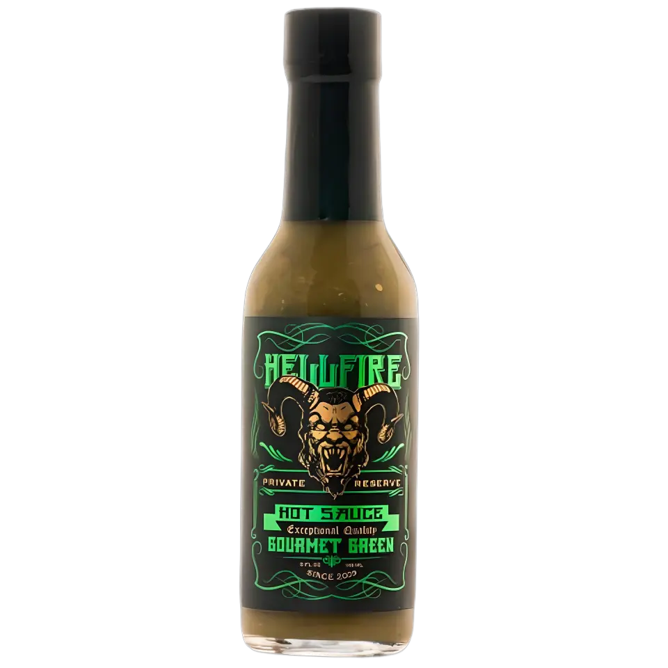 Hellfire Hot Sauce | Gourmet Green SHACK à SAUCE