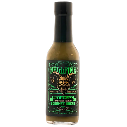 Hellfire Hot Sauce | Gourmet Green SHACK à SAUCE