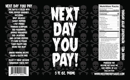 Hellfire Hot Sauce | Next Day You Pay! SHACK à SAUCE