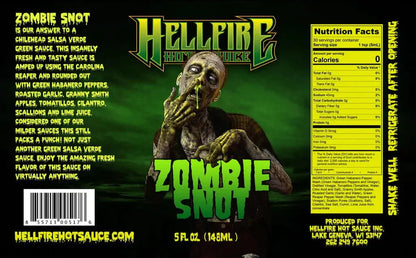Hellfire Hot Sauce | Zombie Snot SHACK à SAUCE