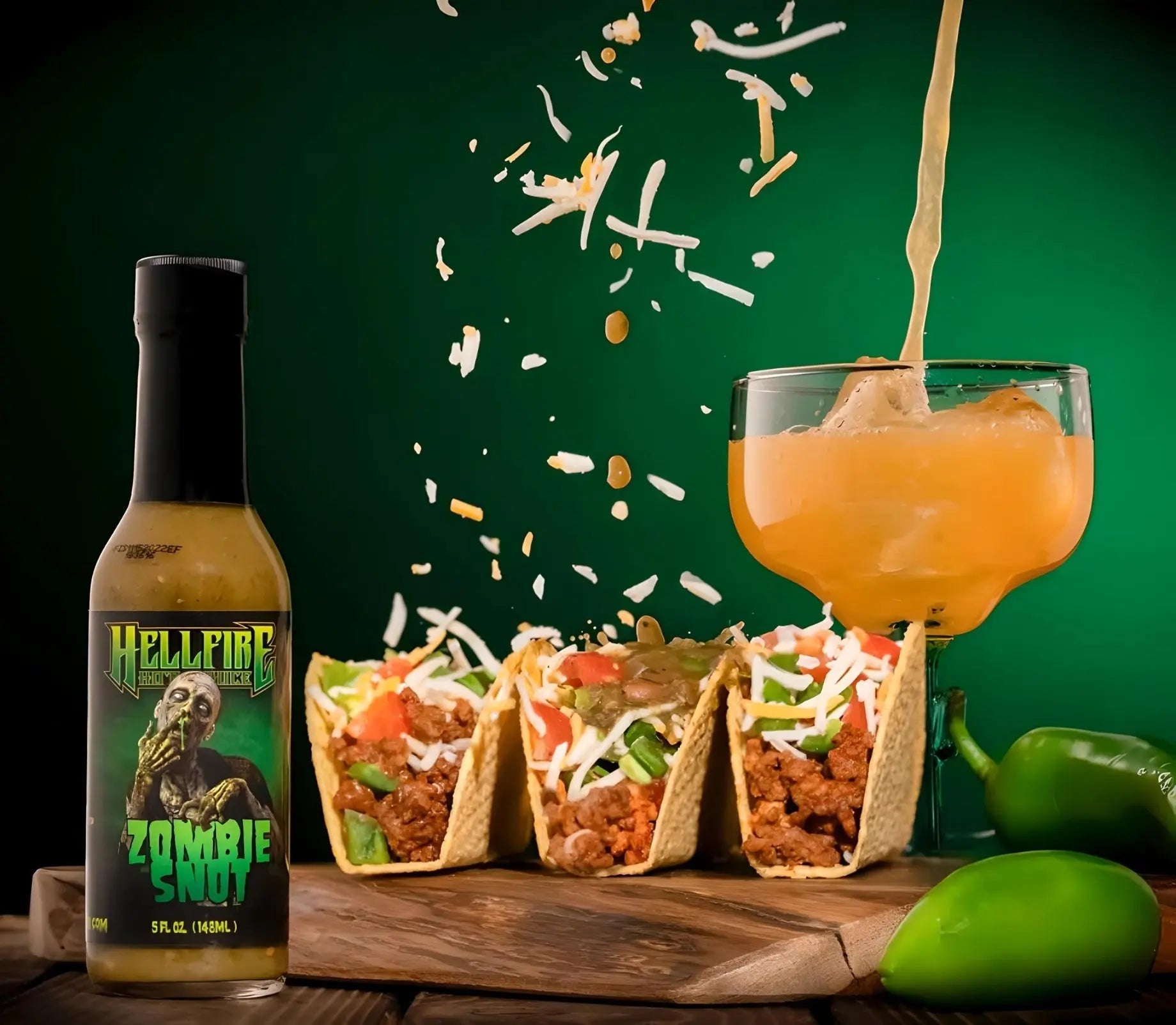 Hellfire Hot Sauce | Zombie Snot SHACK à SAUCE