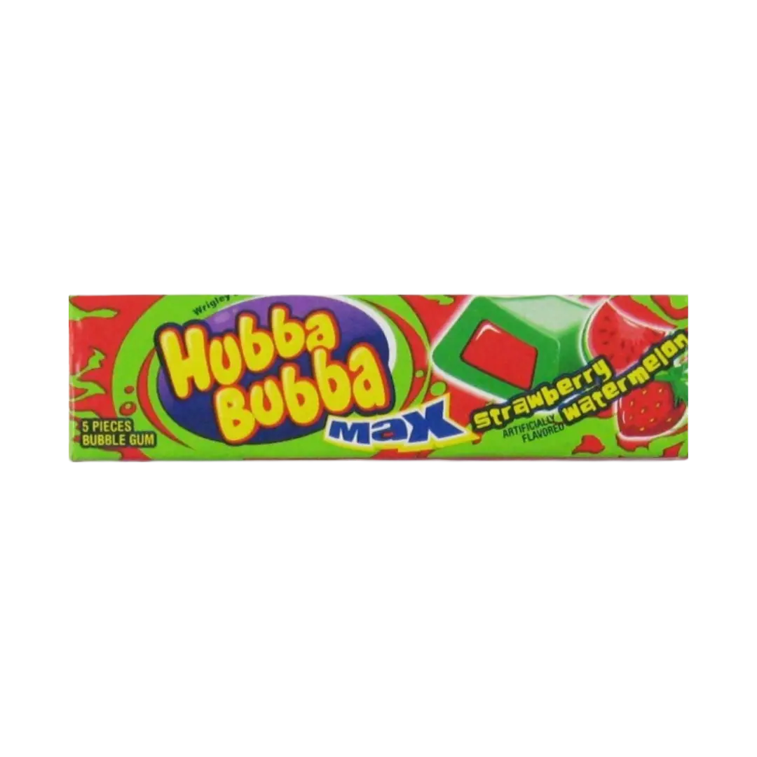 Hubba Bubba | Max Strawberry & Watermelon - Bubble Gum Shack à Sauce