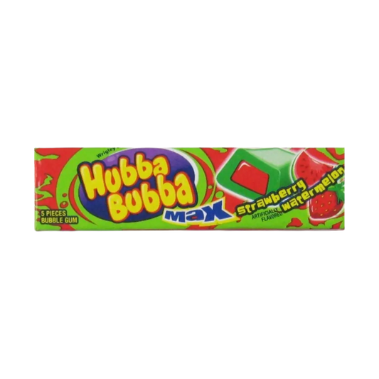 Hubba Bubba | Max Strawberry & Watermelon - Bubble Gum Shack à Sauce