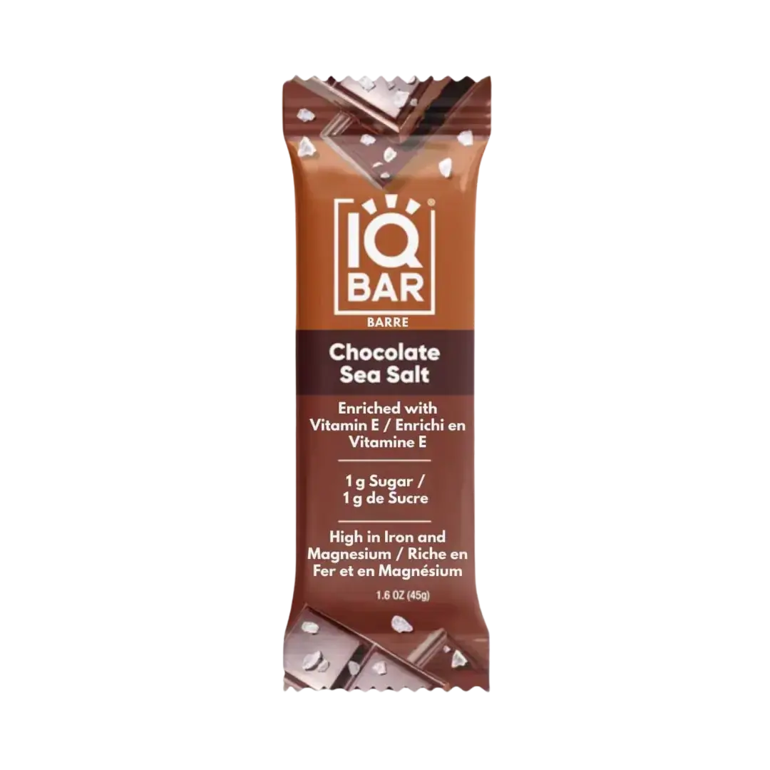 IQ Bar | Chocolate Sea Salt Shack à Sauce