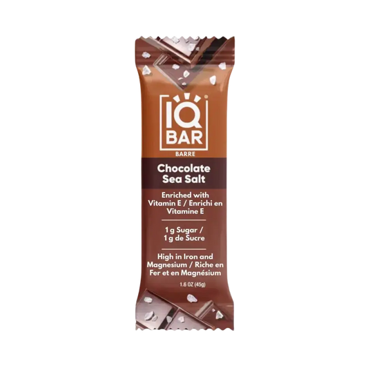 IQ Bar | Chocolate Sea Salt Shack à Sauce