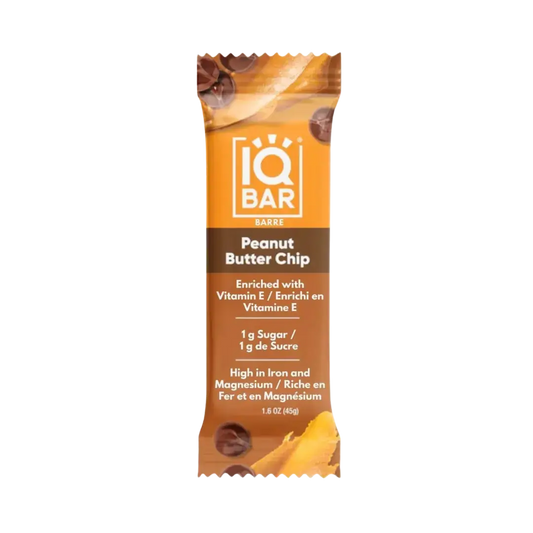 IQ Bar | Peanut Butter Chip Shack à Sauce