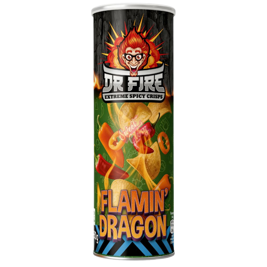 Dr. Fire | Extreme Spicy Crisps - Flaming Dragon